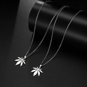 Stainless Steel Flower Necklace